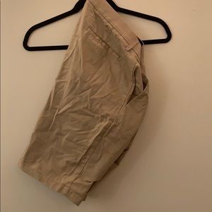Gap flat front tech shorts